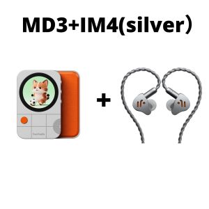 Fosi Audio MD3 Magnetic Headphone Dac Amp with LCD Screen ES9039Q2M Chip Protable Headphone Amplifier for iPhone Android PS5