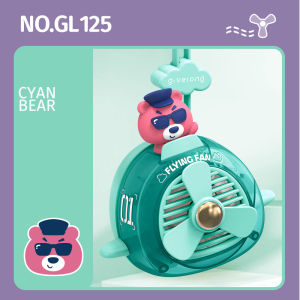 Đồ Chơi Quạt Đeo Cổ Minifan Hình Thú Cưng Đáng Yêu Với 3 Chế Độ Quạt Đi Kèm Sạc Type - C Tiện Lợi Đồ Chơi Giải Nhiệt Hè