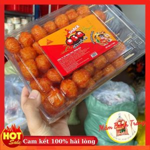 Snack bò xiên mè vừng bánh bò xiên mè ăn mê ngay [hộp 20 xiên to đùng] - 04100114