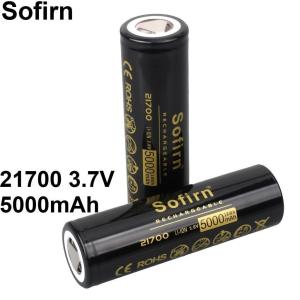 /SOFIRN 21700 5000mAh High Capacity 3.7 Volt LED Flashlight Battery.
