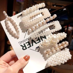 JEPIT RAMBUT KOREA / HAIRCLIP MUTIARA MODEL TIKTOK/ SET JEPITAN KOREAN MUTIARA IMPORT