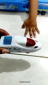 MAINAN ANAK KERETA API CEPAT ADA LAMPU DAN SUARA