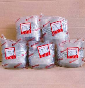 (ชุดละ 5 แพค) ถาดฟอยล์ ถ้วยฟอยล์ 6301-P พร้อมฝา ยี่ห้อ Star Products แพคละ 10 ชิ้น