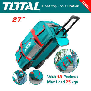 TOTAL Wheeled tool bag THRRTB2712