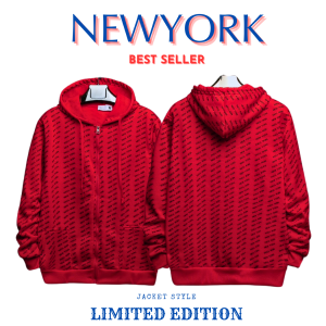 🍒 NEWYORK 🍒  ( LIMITED EDITION ) เสื้อกันหนาว สไตล์เท่ ดูดี แขนยาวมีฮู้ด ผ้านิ่มใส่สบาย มีเก็บเงินปลายทาง