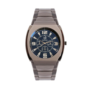 PLNBFG Round Shape Quartz Watch Large Dial Simple Design Wristwatch Decorative Alloy Business Watch Daily Wear