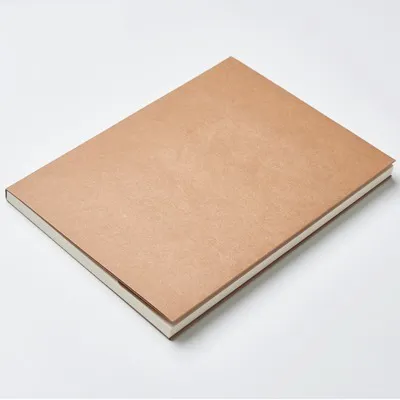 ZENi Vintage Sketchbook | 248 Pages Kraft Paper Cover Notebook For Writing and Idea Sketching