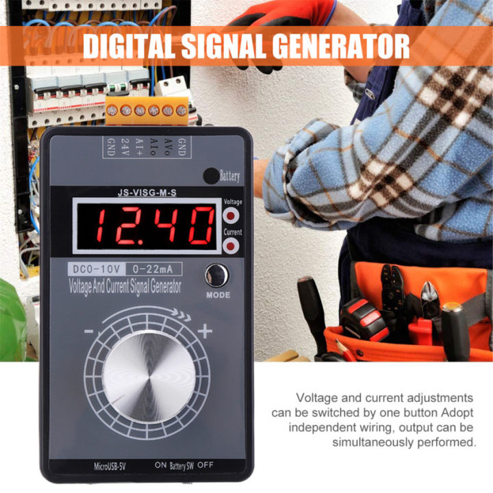 Digital 4-20mA 0-10V Voltage Signal Generator 0-20mA Current ...