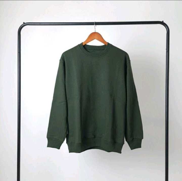BASIC%20Sweater%20Polos%20Oblong%20Wanita%20Pria%20Bahan%20FLEECE%20TEBAL%20Gramasi%20240%20Bisa%20Pria%20Wanita%20KAMPUNG%20SWEATER%20-%20Image%208