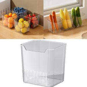 YUNAFIN Multifunctional Refrigerator Side Door Storage Box Food Classification Shelf Fresh Preservation Food Storage Box Kitchen Organizer Fridge Organizer Rack
