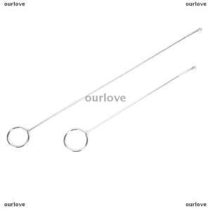 [COD] ourlove เครื่องมือเย็บปักถักร้อยแบบ DIY ตะขอหมุนห่วงจักรเย็บผ้าสแตนเลส