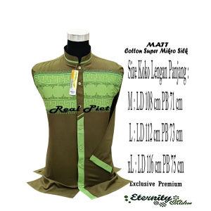 BAJU KOKO DEWASA Lengan Panjang Koko ETERNITY Terbaru COD