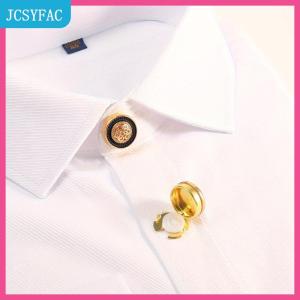 JCSYFAC 2Pcs Kim Loại Khuy Măng Sét Thời Trang Quần Áo Nút Trang Trí Retro Áo Sơ Mi Nút Bìa Phù Hợp Với Phụ Kiện Giáng Sinh Quà Tặng Kỳ Nghỉ