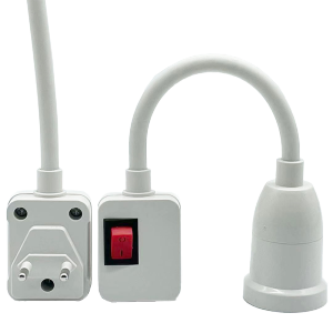 Fitting Lampu Flexible E27 Over Colok On Off Fitting Lampu Tidur Fleksibel Colokan Ke Listrik