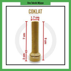 KARET CABUT BULU AYAM COKLAT / HITAM / PLUCKER