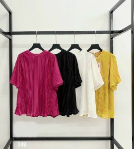 Áo bầu chipfon dập ly trenddy AB68 - sz 45-78kg-đồbầuxinh