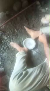 cobek MiNI ORI BATU ASLI satu set