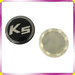 Logo chụp mâm ốp lazang bánh xe ô tô Kia K5 đường kính 58mm - Chất liệu nhựa ABS cao cấp