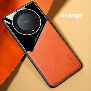Luxury Magnetic Leather Casing For Huawei Honor X9A X9B X40 5G 2024 Phone Case Full Lens Protection Shockproof TPU Soft Skin Feel Back Cover Shell