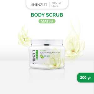 Shinzui Skin Lightening Body Scrub 200g / Lulur Badan Penghilang Daki