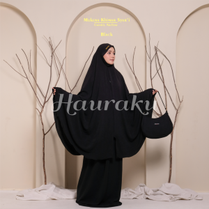 Mukena Khimar Syari Hauraku Premium Jumbo