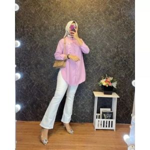 ZIA SHIRT [ S M L XL XXL ] Atasan Wanita Dewasa Korean Style Blouse Kekinian Outfit Ngantor Simpel Kemeja Kuliah Oversized Busana Wanita Tredy Kekinian Tunik Viral Atasan Wanita Polos Lengan Panjang Fashion Wanita Terbaru Terlaris Baju Import Blus Adem