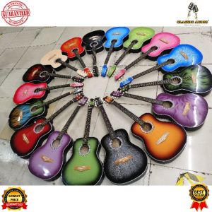 Classic Audio Jr Black guitar 38”FREE PICK and bag (Original)