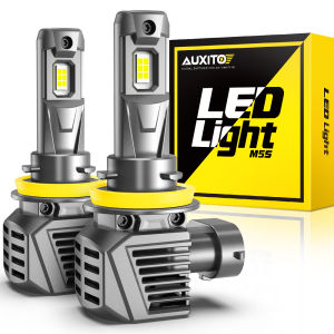 AUXITO M5S 2PCS 120W 22000LM H11 LED Healight Super Bright Upgraded H11 Led Car Headlight Auto Car Headlamp Bulb 6500K White