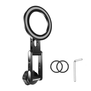 17mm Ball Head Magnetic Phone Mount Adjustable Rotation Angle For Car Vent Dashboard Desktop Live Stream