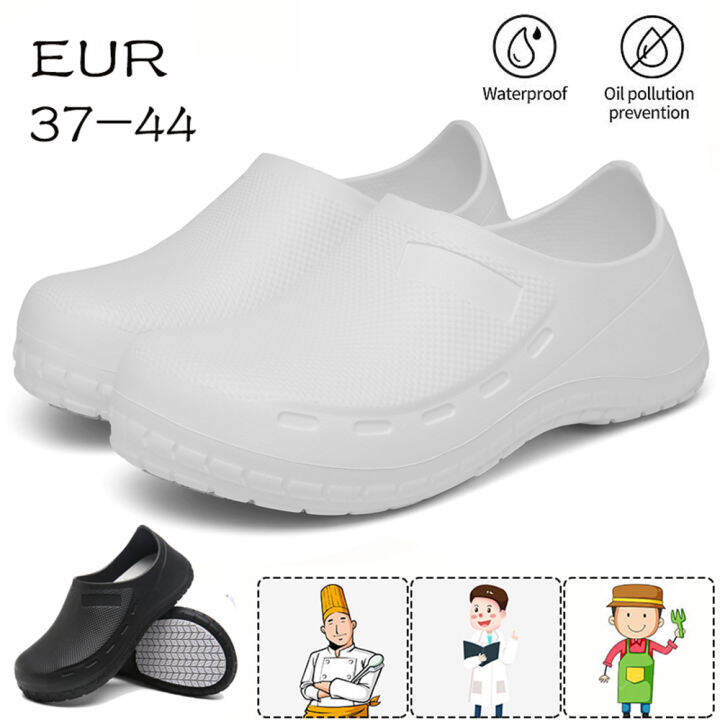 White chef clearance shoes