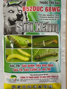 Thuốc  trừ sâu sinh học Sói Xám trừ sâu tơ sâu xanh sâu đục quả sâu cuốn lá  bọ trĩ gây hại trên cây trồng #trừ_sâu-sinh_hoc