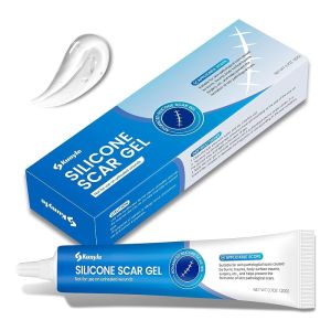 Silicone Scar Gel Scar Cream Advanced Scar Stick for Surgical Scars Stretch Marks Keloid Bump Removal Old and New Scars 0.70oz (20g)