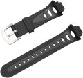 Watch Bands Compatible with Suunto Observer Tt St Sr G6 X6HRM, Classic Soft Rubber Replacement Wrist Strap for Suunto Observer Tt St Sr G6 X6HRM Smart Watch Black. 