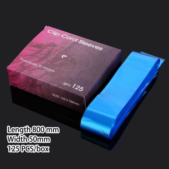 Plastik%20Pelindung%20125pcs%20Pelindung%20Kabel%20Untuk%20Mesin%20Sulam%20Tato%20-%20Image%209