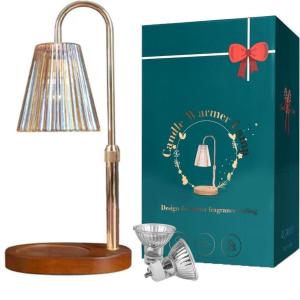 【Ready Stock】Candle heat lamp with timer and dimmer height adjustable perfect as a Christmas or birthday gift for a lady or mother housewarming gift new home decoration Thanksgiving decoration and candle holder for scented candles