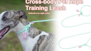 Small Dog Leash MultifunctionalCollar Lead Rope Waist Crossbody Leashes Dog Walking Exercise Running Easy Control Lead2026