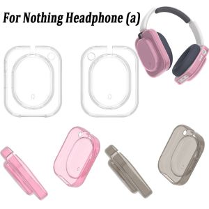 EASYEAH 1Pair TPU EarPads Cover Replacement Shockproof Headphone Protective Case Soft Anti Scratch Headset Earmuffs Shell for Nothing Headphone (a) Headphone Accessories