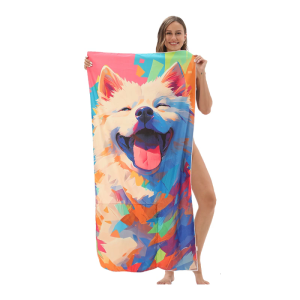 2 Trong 1 Có Thể Gập Lại Khăn tắm biển Với Lưu Trữ Pouch Xách Tay Cát Chống vi sợi khô nhanh Cho Du Lịch tập gym Cắm Trại