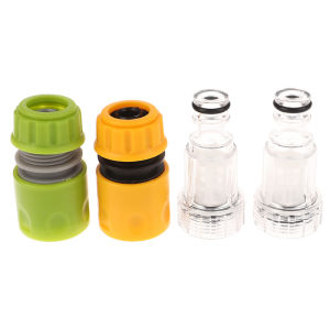[COD] Water Connector Filter Car cleaner Pressure Washer Hose Pipe Valve Adapter