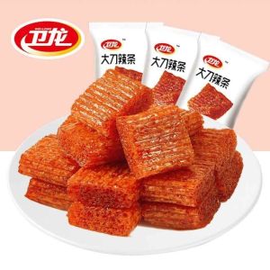Wei Long Spicy Stripe Big Knife Pork 6g/Pack