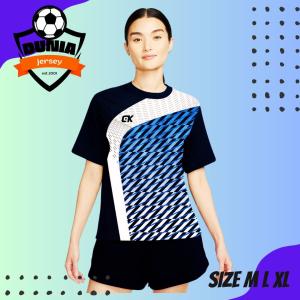 Paket Gokil 3 Jersey Full Print 100 Ribu Baju Badminton Voli Senam Jogging CW04