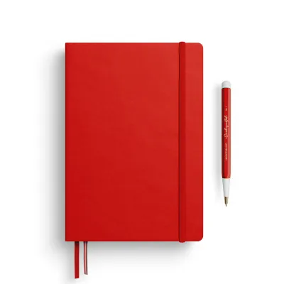 Leuchtturm1917 A5 Medium Hardcover Notebook - Cherry / Pumpkin / Sunflower / Indigo