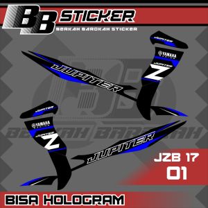 STICKER PREMIUM BISA HOLOGRAM Striping Jupiter Z Burhan Sticker Striping Jzb 17