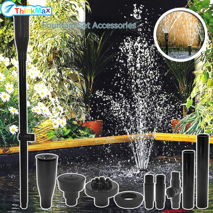 thumbnail interactive-video image 1 of Pool Water Fountain With Green LED Light, Above Ground Pool Accessories, Waterfall Cooling Sprinkler, Outdoor Decor 1 of 10