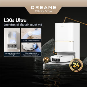 Robot hút bụi lau sàn chuyên dụng Dreame L30s Ultra - Bản quốc tế - Bảo hành 24 tháng