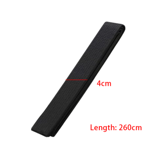 Professional Taekwondo Belt 260cm Karate/Aikido Martial Arts Waistband - Yellow/White/Black Belt Protective Gear KKPH