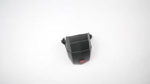 Jiawu Rear Mudguard for Kukirin G4 ABS Plastic Mud Flap with Reflective Strip Replacement Rear for Kukirin G4 Mudguard