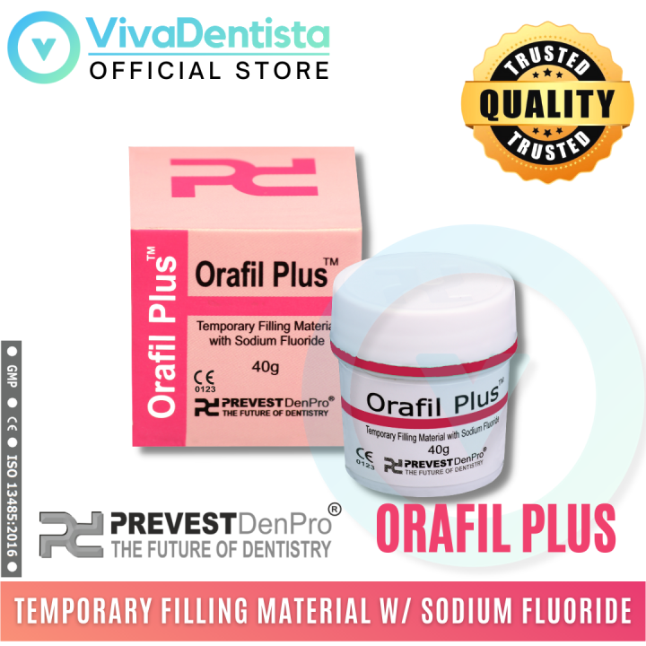 Orafil Plus (Pink Temporary Filling MaterialSaliva Cure Ready Paste