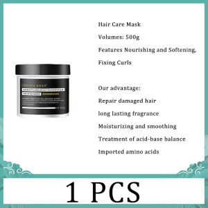 Authentic hair mask treatment frizzy hair 500g hair dry reduce frizz repair hair mask permanent hair straightening cream