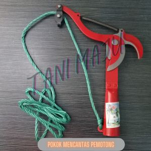 Gunting Pokok Dahan / Gunting kait buah / Rambutan ricih GUNTING / RAMBUTAN DUA MATA PISAU / DOUBLE bilah ricih/A038.2
